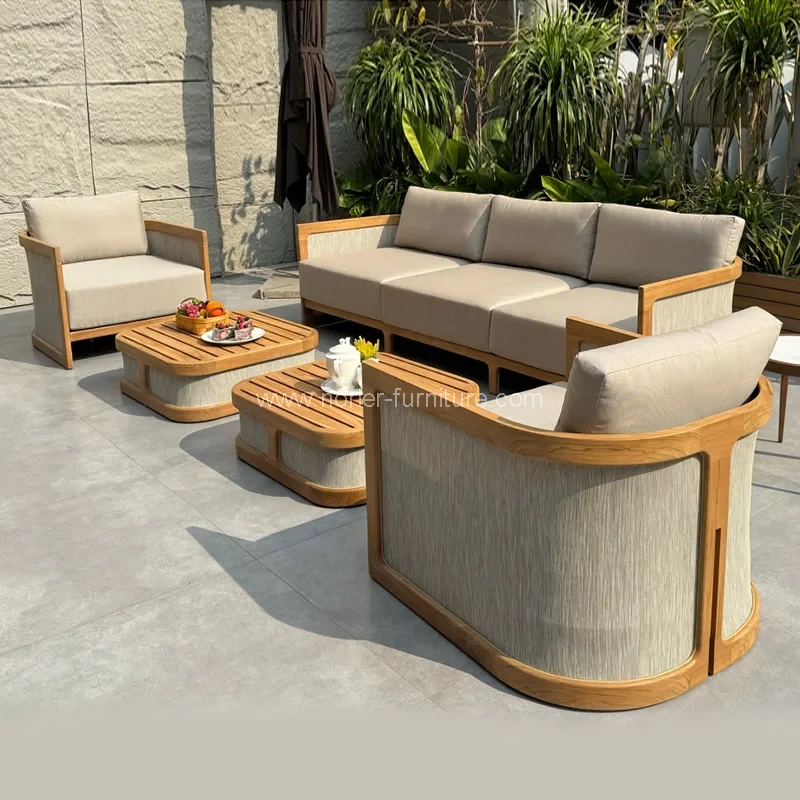 Napa Kayu Jati dadi Pilihan sing Dipilih kanggo Furnitur Outdoor Waterproof sing Tahan nganti Puluhan Taun?