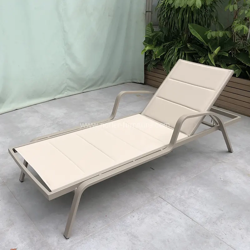 Lounger srengenge aluminium aluminium awonum tahan