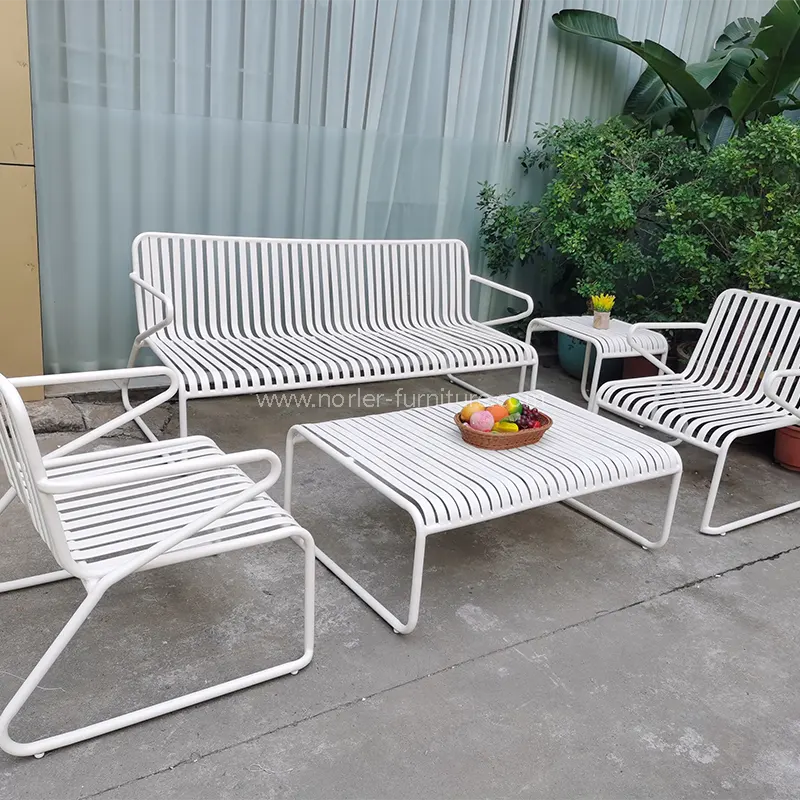 Buktine Rust-bukti kabeh Bingkai Aluminium Sofa