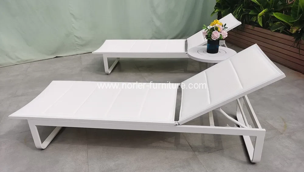 Outdoor Furniture Aluminum Sun Lounger