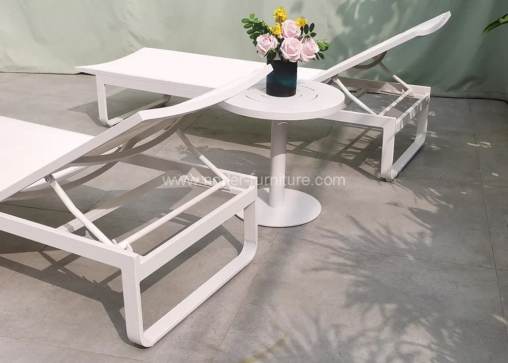 Outdoor Furniture Aluminum Sun Lounger