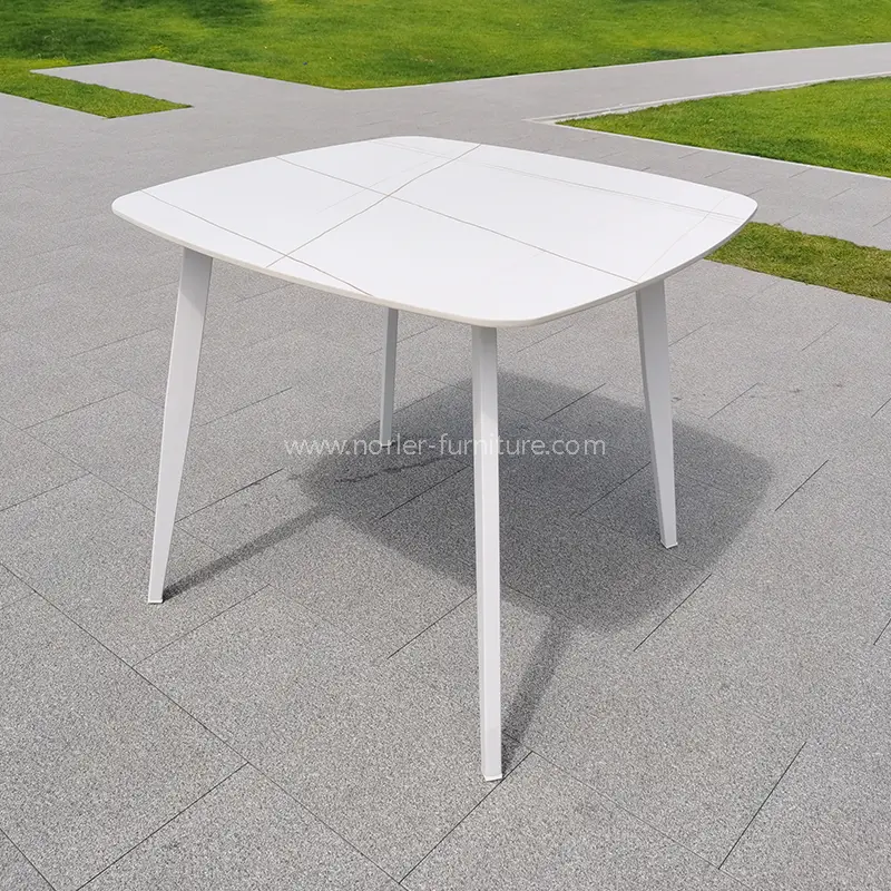 Outdoor Aluminum Frame Woven Waterproof Balcony Set