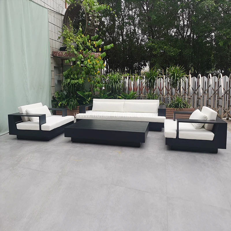 Bingkai aluminium aluminium modern modern sofa
