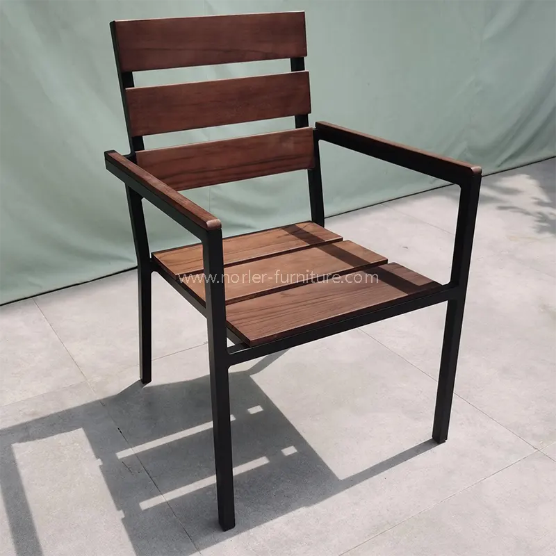 Bingkai aluminium aluminium lengkap kursi kayu jati