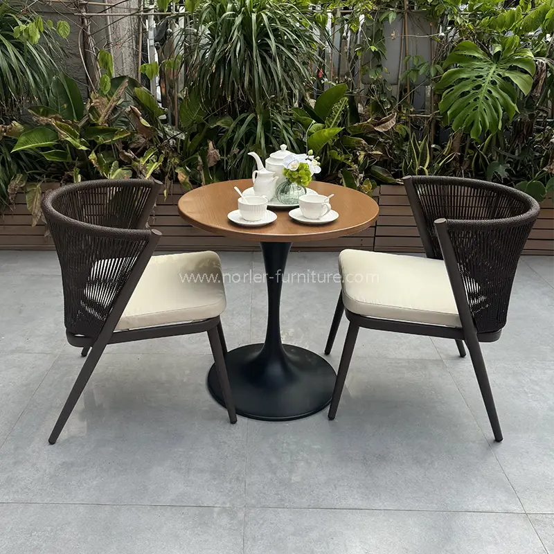 Outdoor piring tangan tangan-tenanan olefin tali balkon