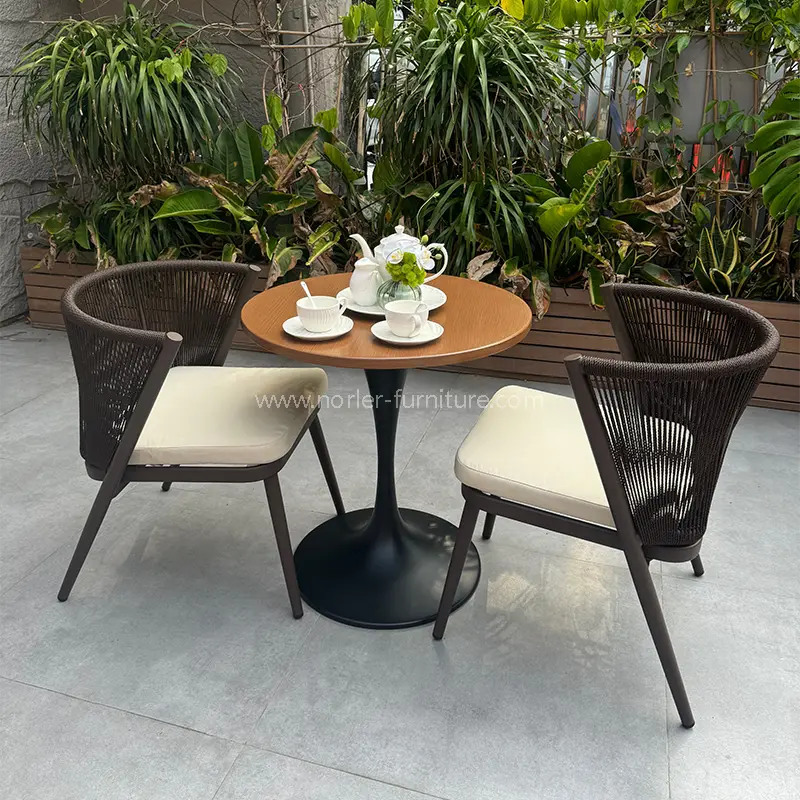 Outdoor piring tangan tangan-tenanan olefin tali balkon