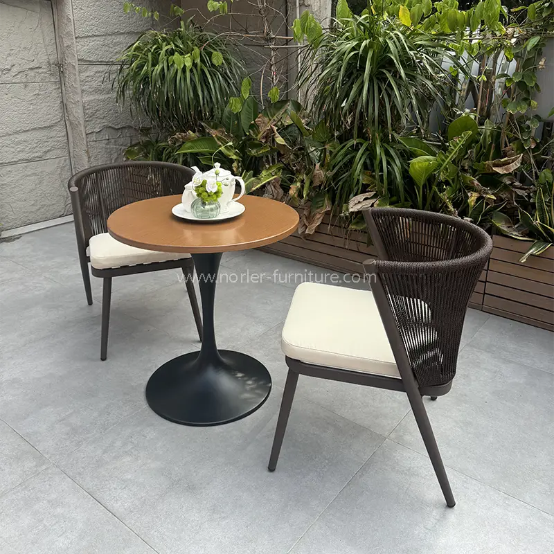 Outdoor piring tangan tangan-tenanan olefin tali balkon