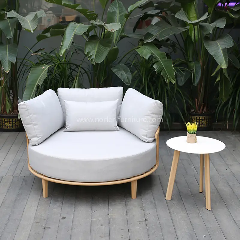 Pigura aluminium njaba Patio balkoni Putaran Bunder
