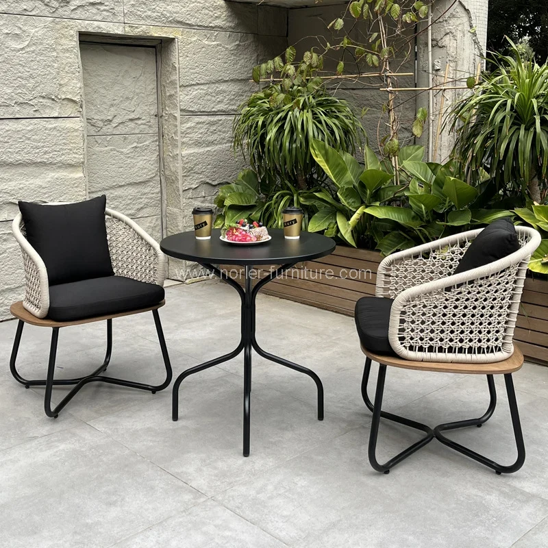 Bingkai Aluminium Pe Rattan Garden Set
