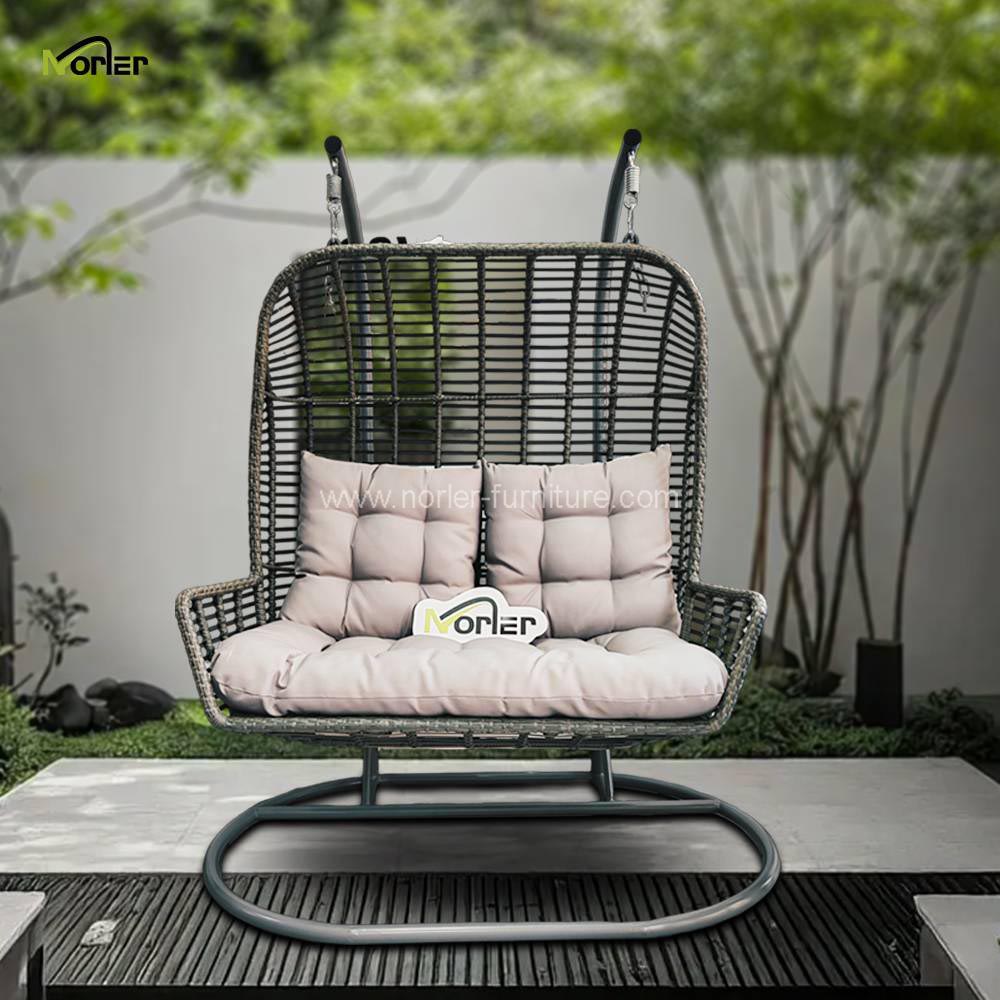 Perabot ruangan PE RATTAN Gantung Ketua Swing