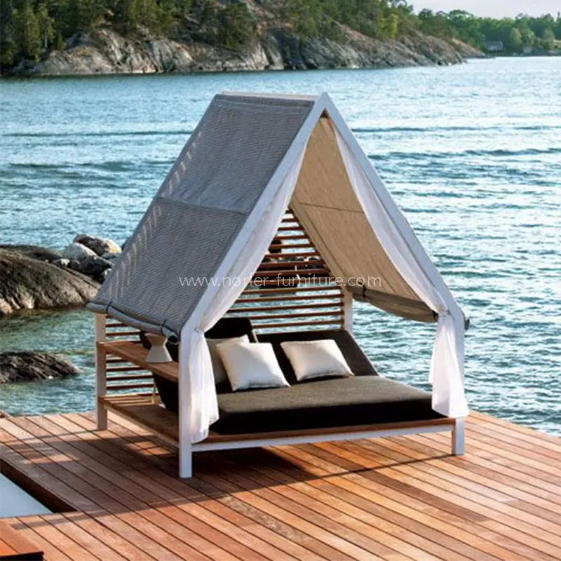 Struktur luang ruangan Sunshade aluminium Bingkai srengenge turu