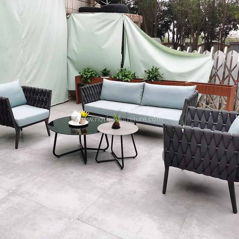 Sofa Cuaca tahan ing Sofa Rope
